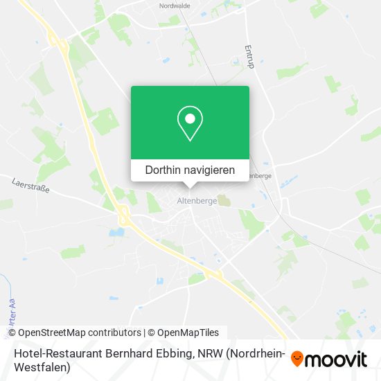 Hotel-Restaurant Bernhard Ebbing Karte