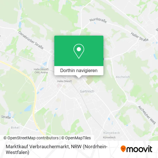 Marktkauf Verbrauchermarkt Karte