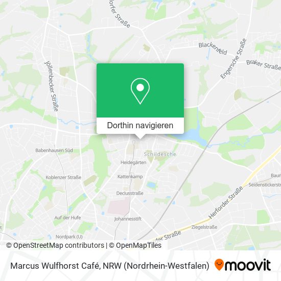 Marcus Wulfhorst Café Karte
