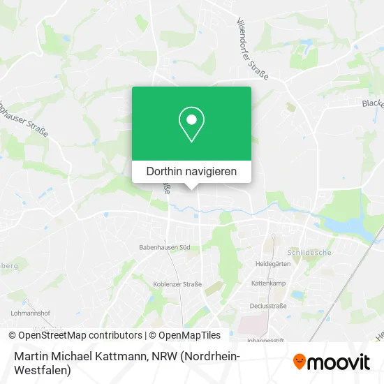 Martin Michael Kattmann Karte