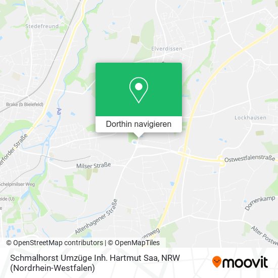 Schmalhorst Umzüge Inh. Hartmut Saa Karte