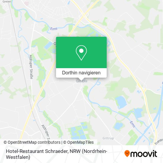 Hotel-Restaurant Schraeder Karte