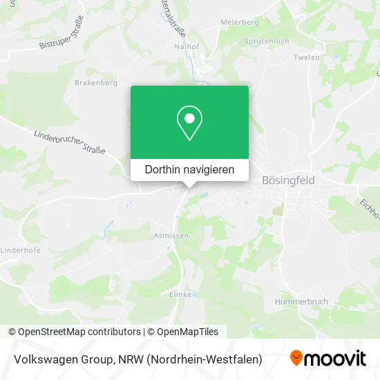 Volkswagen Group Karte