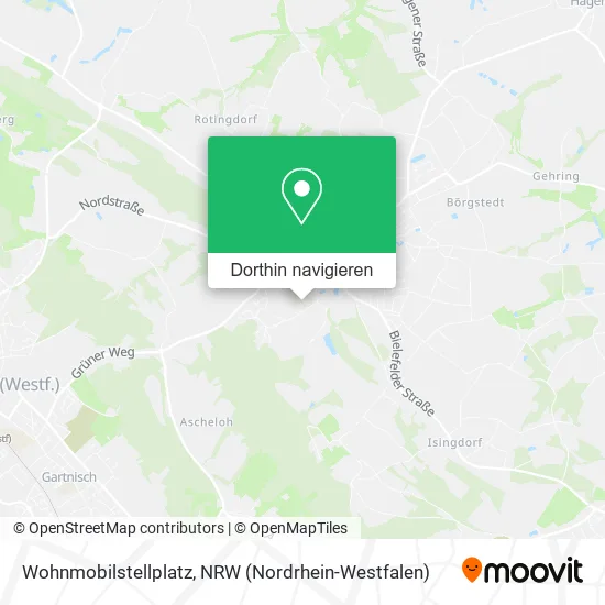 Wohnmobilstellplatz Karte