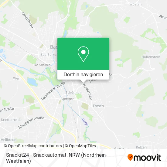 Snackit24 - Snackautomat Karte