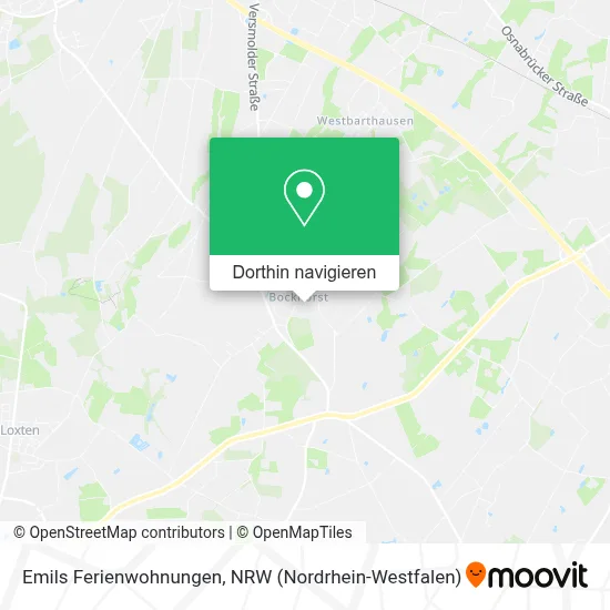 Emils Ferienwohnungen Karte