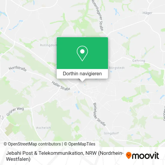 Jebahi Post & Telekommunikation Karte