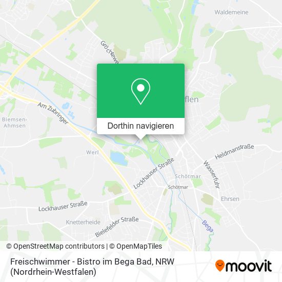 Freischwimmer - Bistro im Bega Bad Karte