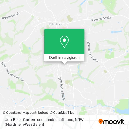 Udo Beier Garten- und Landschaftsbau Karte
