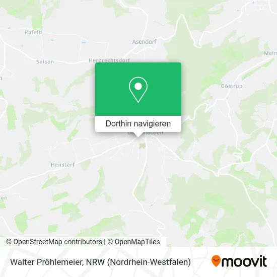 Walter Pröhlemeier Karte