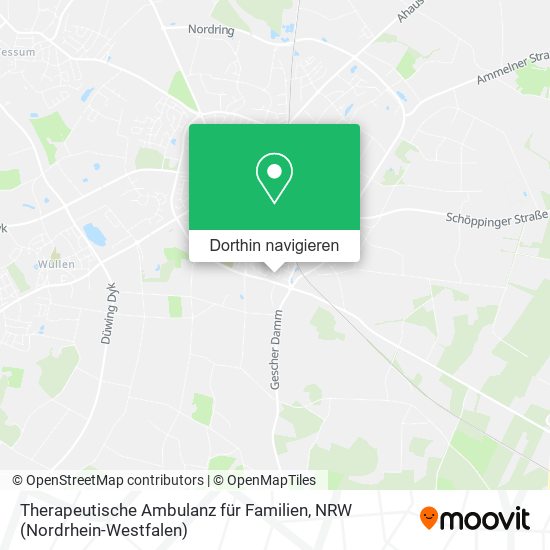Therapeutische Ambulanz für Familien Karte