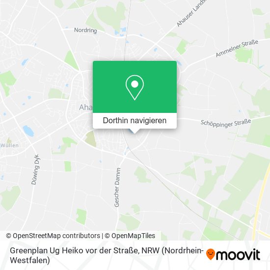 Greenplan Ug Heiko vor der Straße Karte