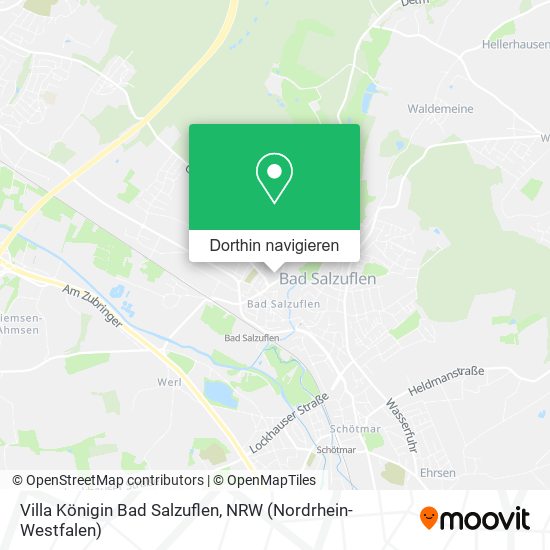 Villa Königin Bad Salzuflen Karte