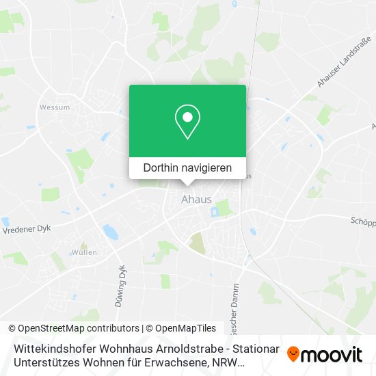 Wittekindshofer Wohnhaus Arnoldstrabe - Stationar Unterstützes Wohnen für Erwachsene Karte