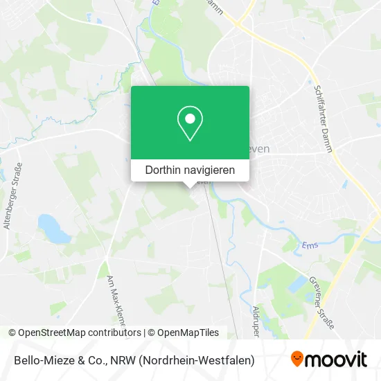 Bello-Mieze & Co. Karte