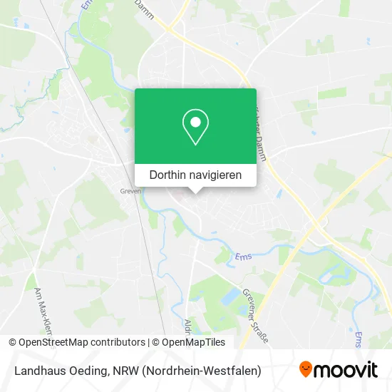 Landhaus Oeding Karte