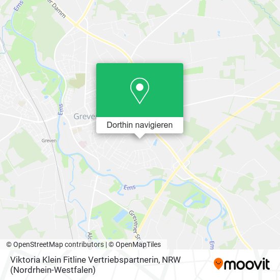 Viktoria Klein Fitline Vertriebspartnerin Karte