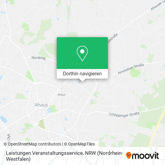 Leistungen Veranstaltungsservice Karte