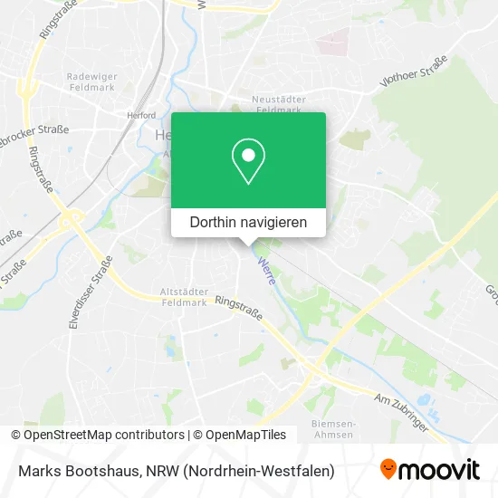 Marks Bootshaus Karte