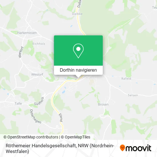 Röthemeier Handelsgesellschaft Karte