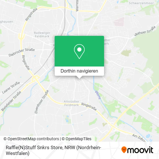 Raffle(N)Stuff Snkrs Store Karte