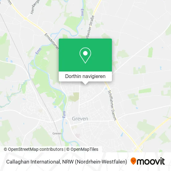 Callaghan International Karte