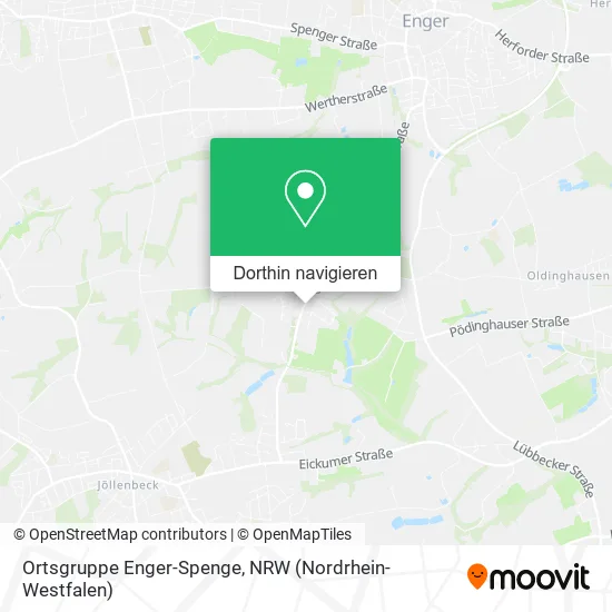 Ortsgruppe Enger-Spenge Karte