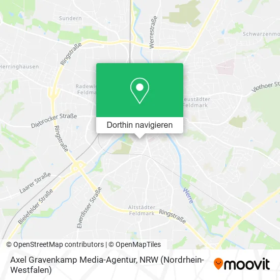 Axel Gravenkamp Media-Agentur Karte