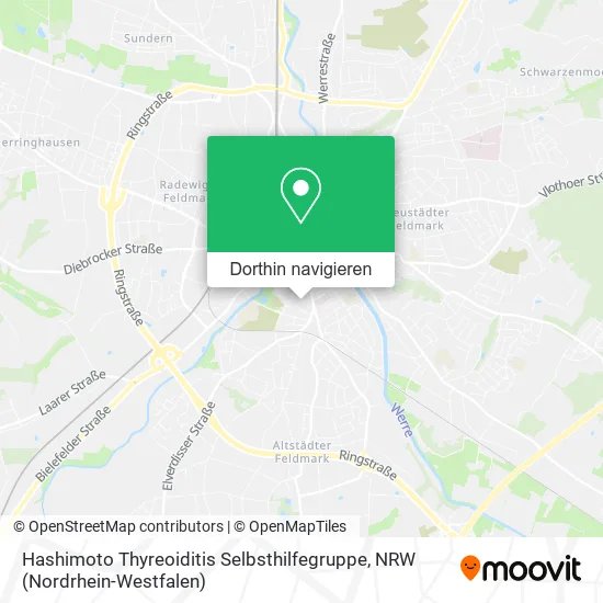 Hashimoto Thyreoiditis Selbsthilfegruppe Karte