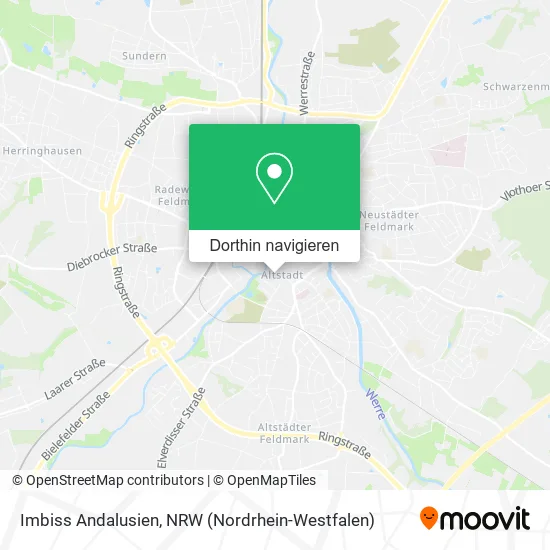 Imbiss Andalusien Karte