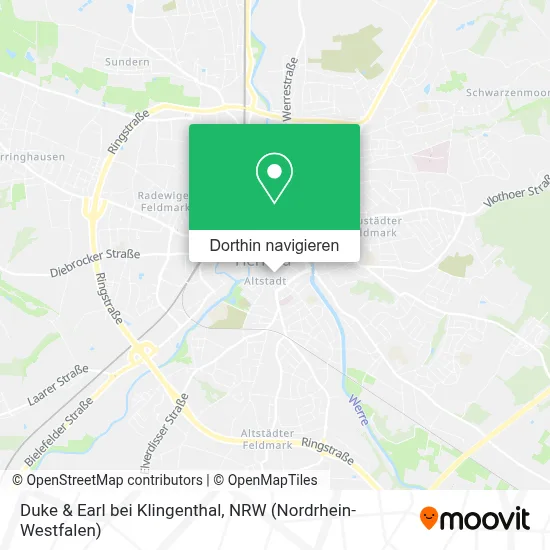 Duke & Earl bei Klingenthal Karte