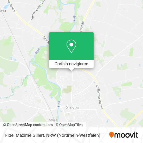 Fidel Maxime Gillert Karte