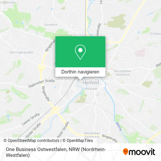 One Business Ostwestfalen Karte