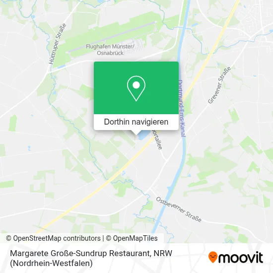 Margarete Große-Sundrup Restaurant Karte