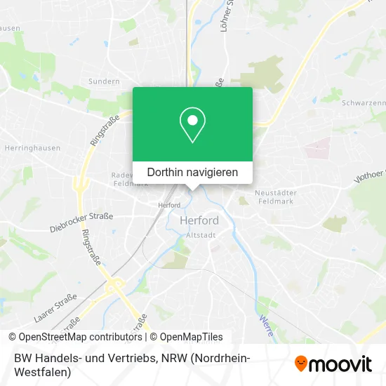 BW Handels- und Vertriebs Karte