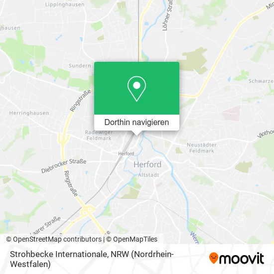 Strohbecke Internationale Karte