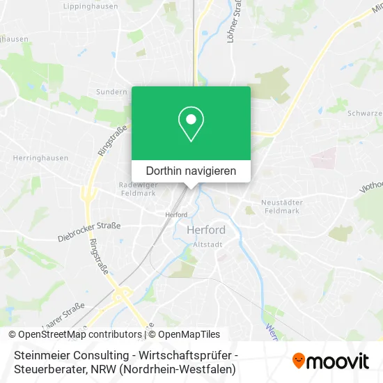 Steinmeier Consulting - Wirtschaftsprüfer - Steuerberater Karte