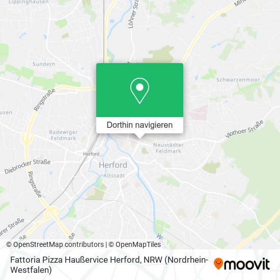 Fattoria Pizza Haußervice Herford Karte