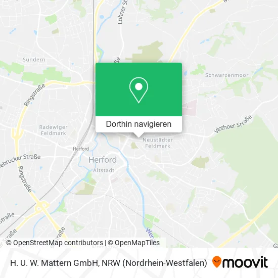 H. U. W. Mattern GmbH Karte