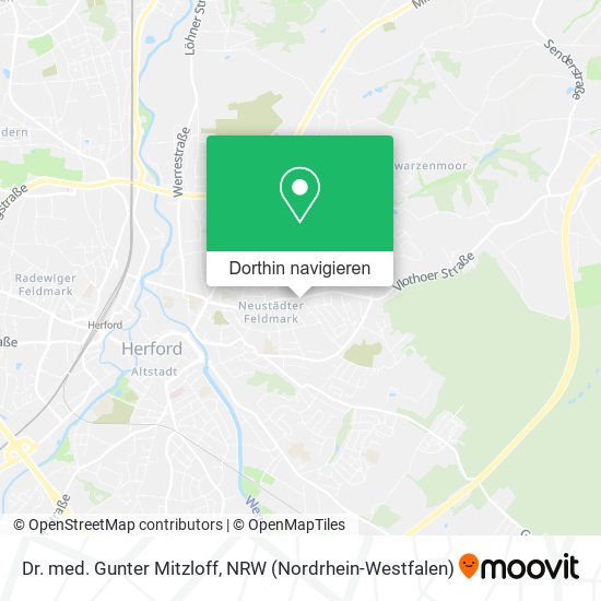 Dr. med. Gunter Mitzloff Karte