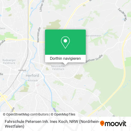 Fahrschule Petersen Inh. Ines Koch Karte