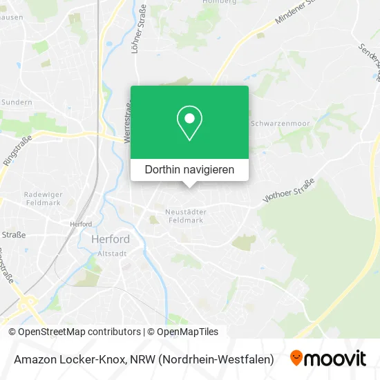 Amazon Locker-Knox Karte