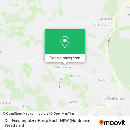 Der Fensterputzer-Heiko Koch Karte