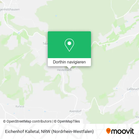 Eichenhof Kalletal Karte