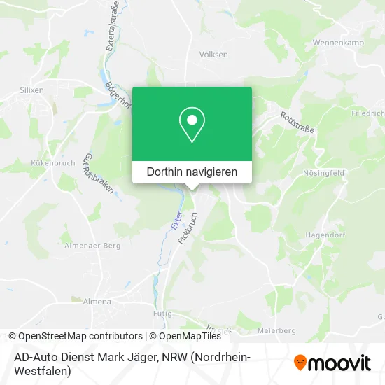 AD-Auto Dienst Mark Jäger Karte