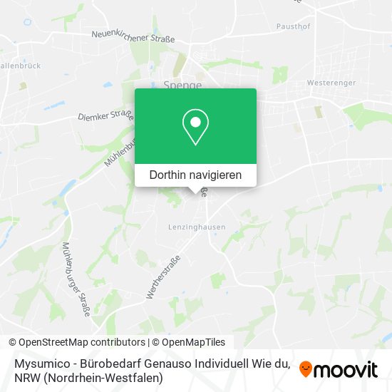 Mysumico - Bürobedarf Genauso Individuell Wie du Karte