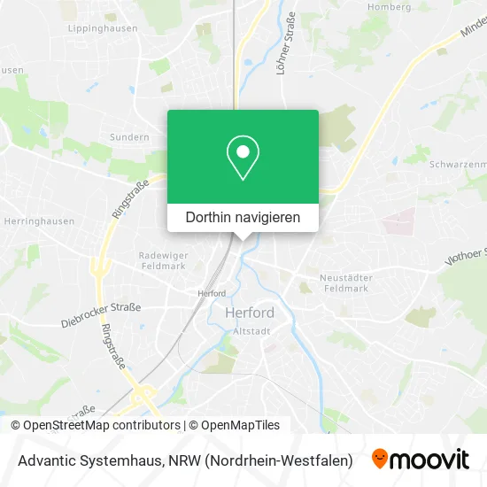 Advantic Systemhaus Karte