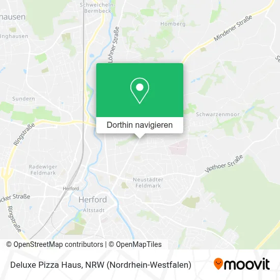 Deluxe Pizza Haus Karte
