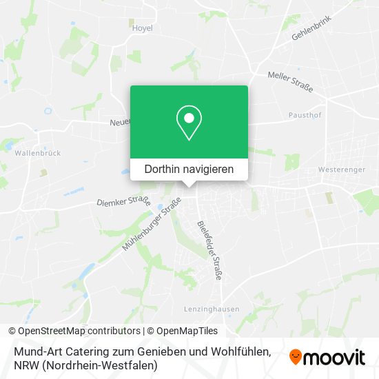 Mund-Art Catering zum Genieben und Wohlfühlen Karte