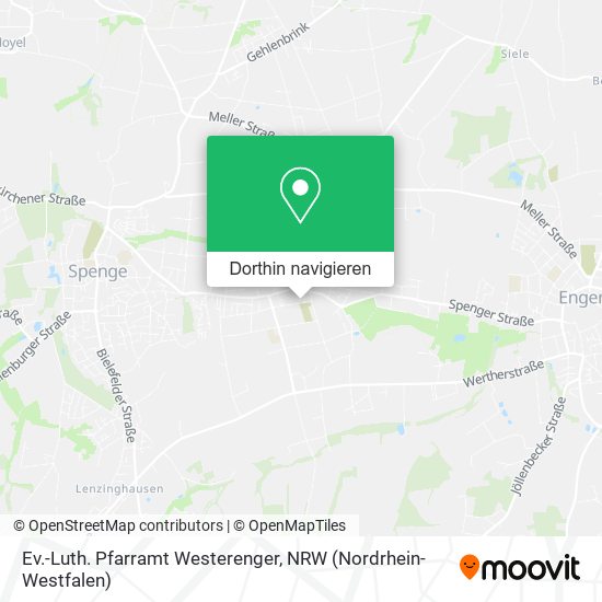 Ev.-Luth. Pfarramt Westerenger Karte